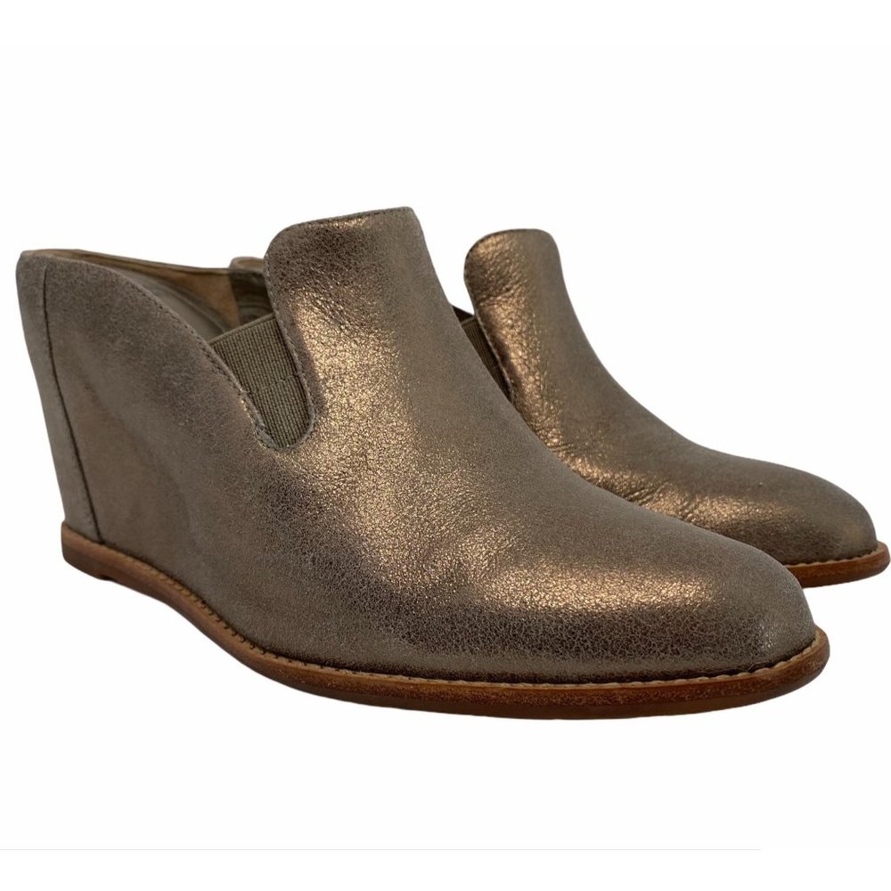 Johnston and Murphy Nancy mule pewter 8